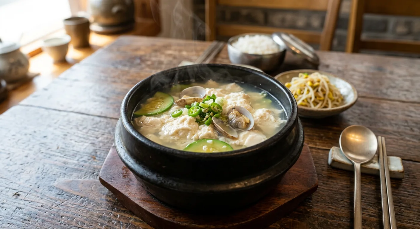 맑은 순두부